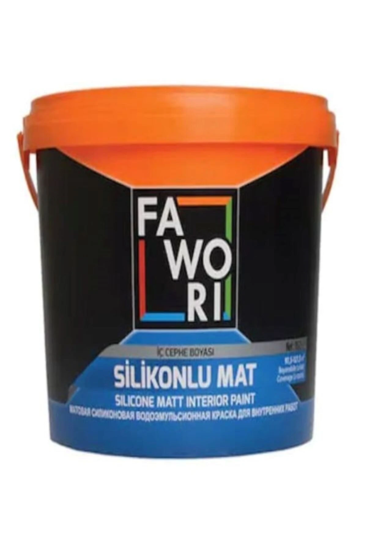 Silikonlu Mat Iç Cephe Boyası 2,5 L. Andezit 45