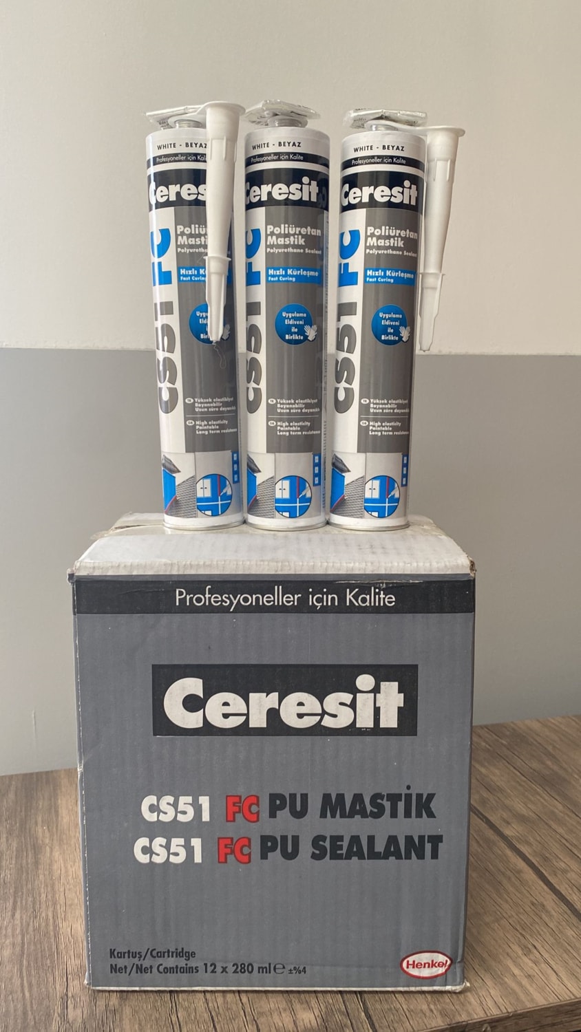 Cs 51 Fc Pu Mastik Gri 280 ml 6'lı Paket Yarım Koli