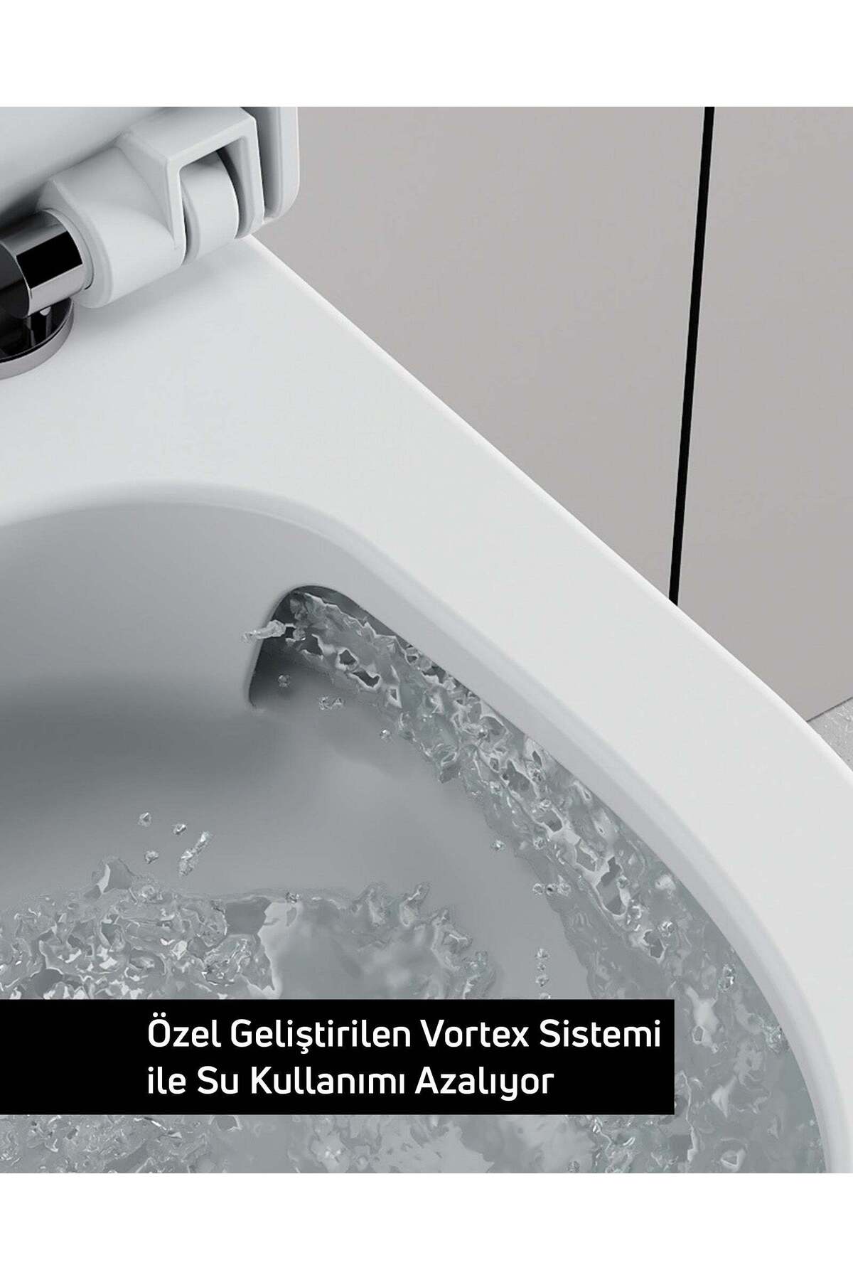 Ness Vortex Asma Klozet ve Kapak Seti