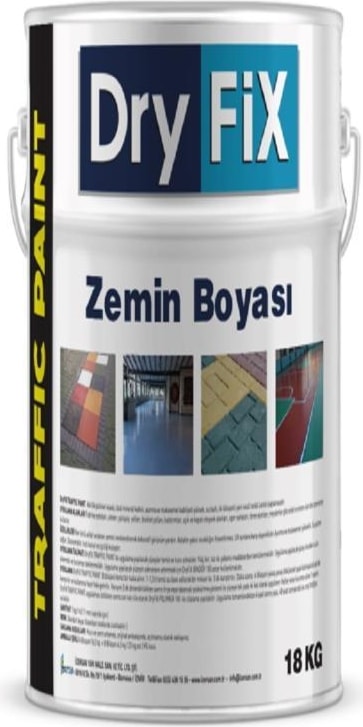 Traffic Paint Zemin Boyası 18 kg Ral 9005 Siyah