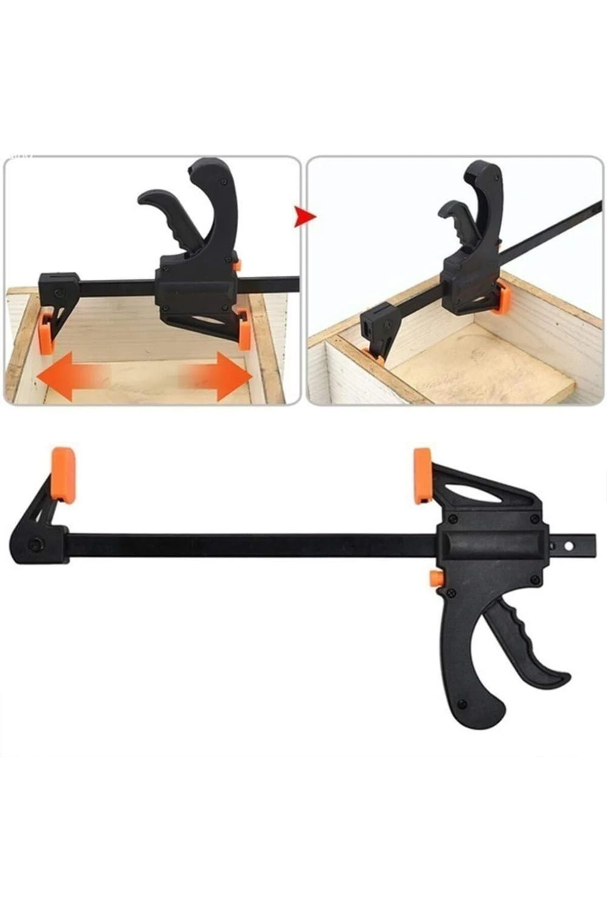 Mengene El Tip Işkence Kıskaçlı 20 Cm Mini Boy