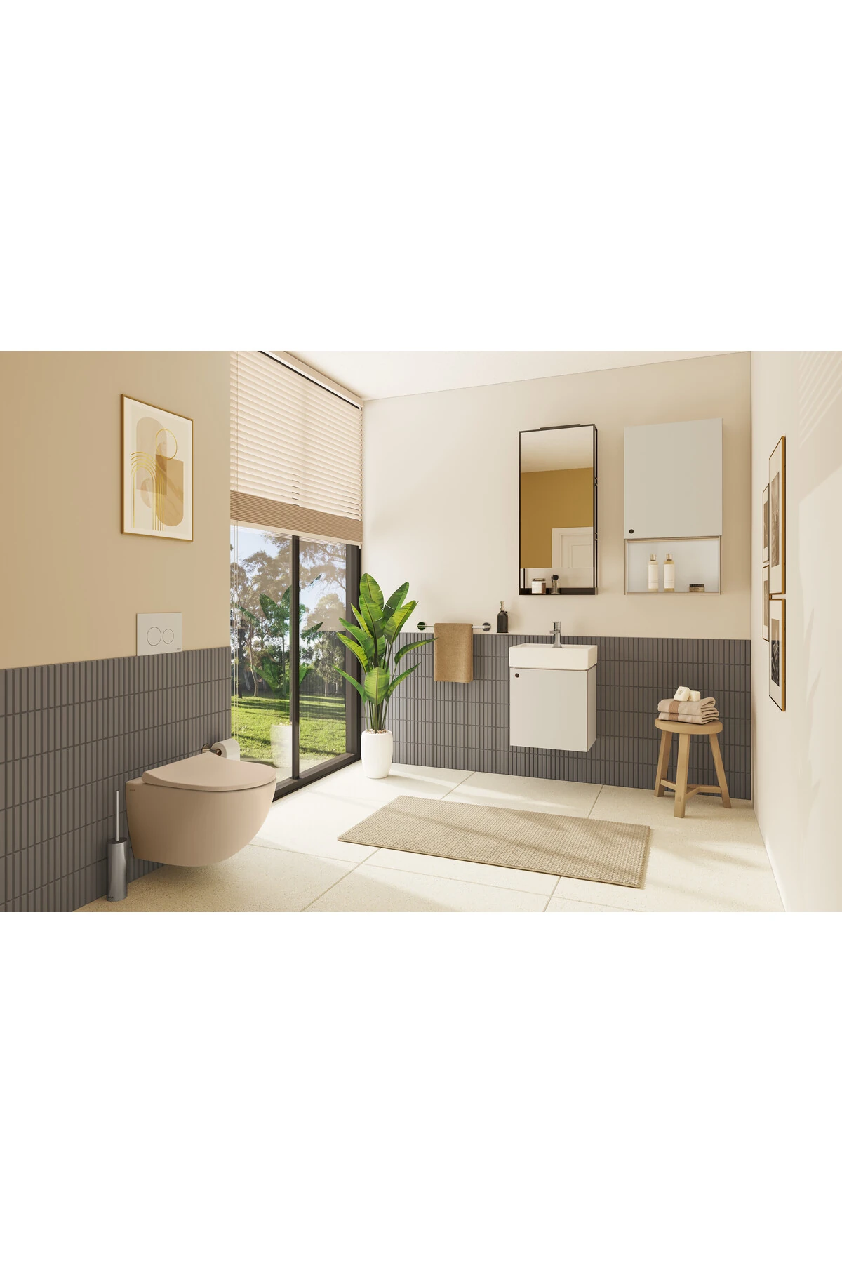 VitrA Flo S A42593 Lavabo Bataryası Yüksek, Uzun Çıkış Ucu, Krom