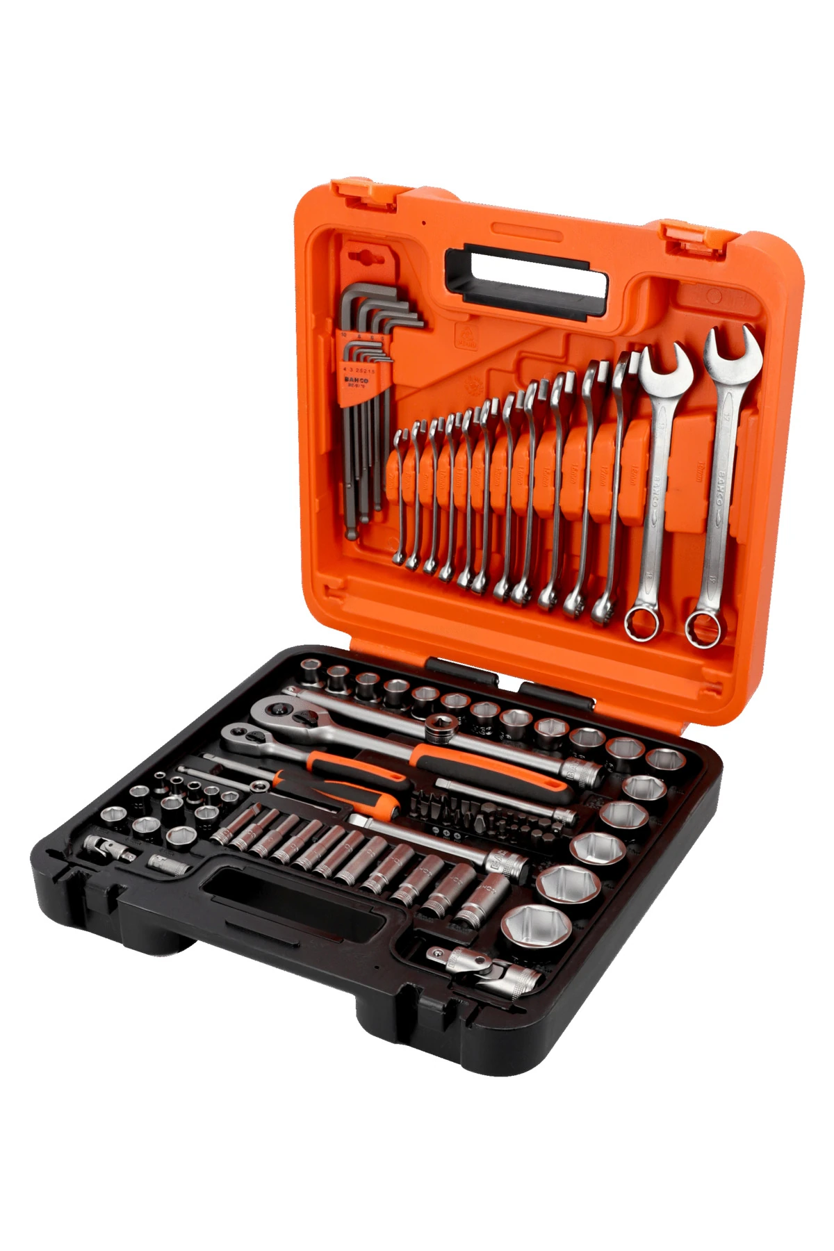 Lokma takımı 1/4" ve 1/2" Metrik Lokma ve Derin Lokma Seti, S98MC1H