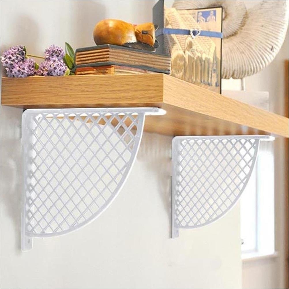 Plastik Raf Altı Bağlantı Beyaz 17*18CM (2 Adet)