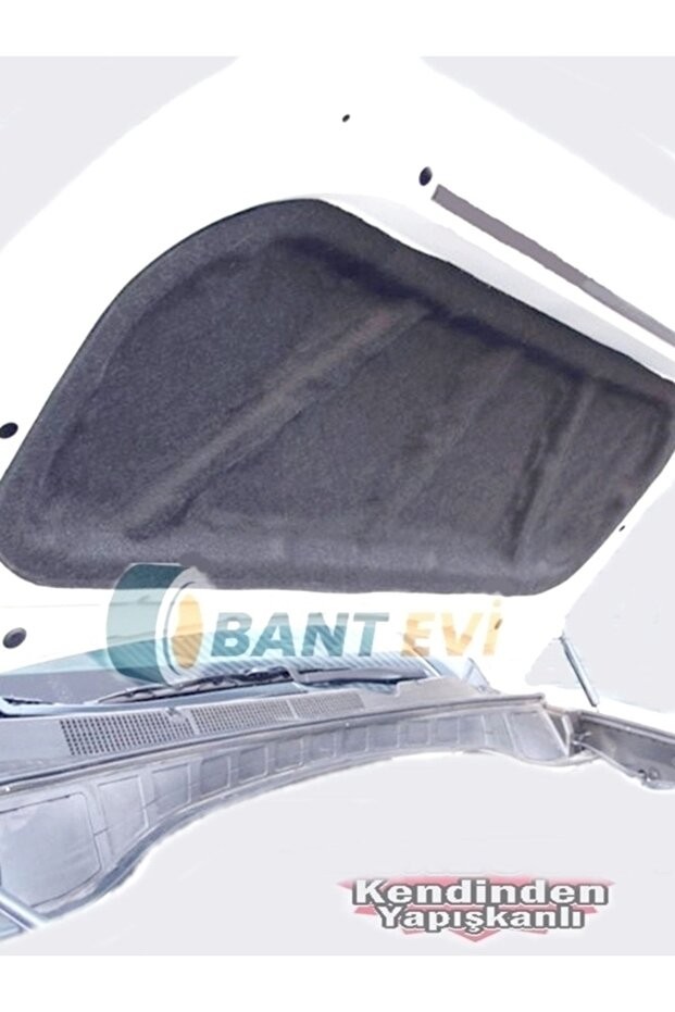 Kaput Altı Izolasyon 120x100cm 13mm Kendinden Yapışkanlı Oto Ses Ve Isı Yalıtım Süngeri Bantevi