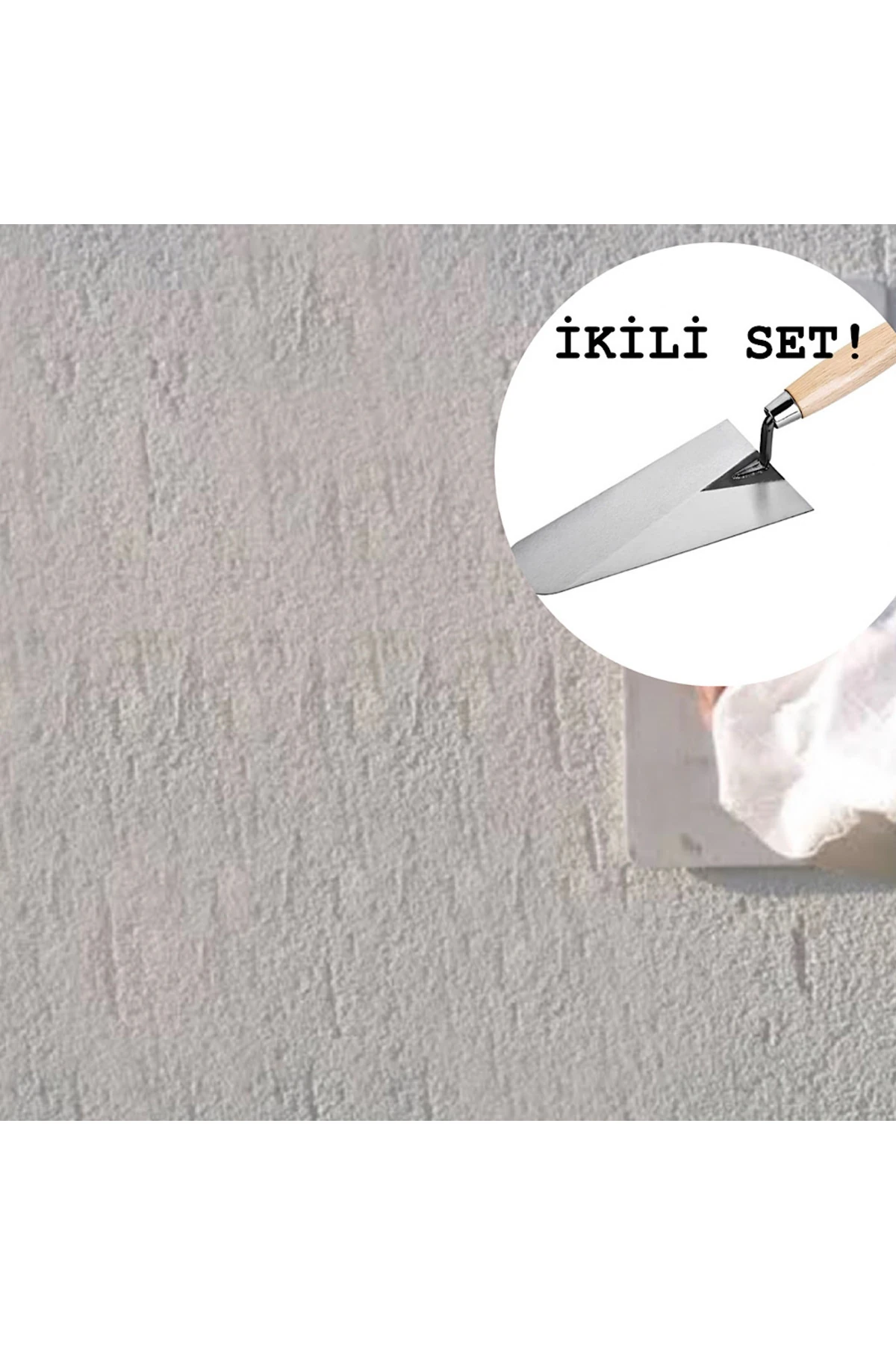 Hazır Sıva Beyaz 10 Kg + Sıva Malası