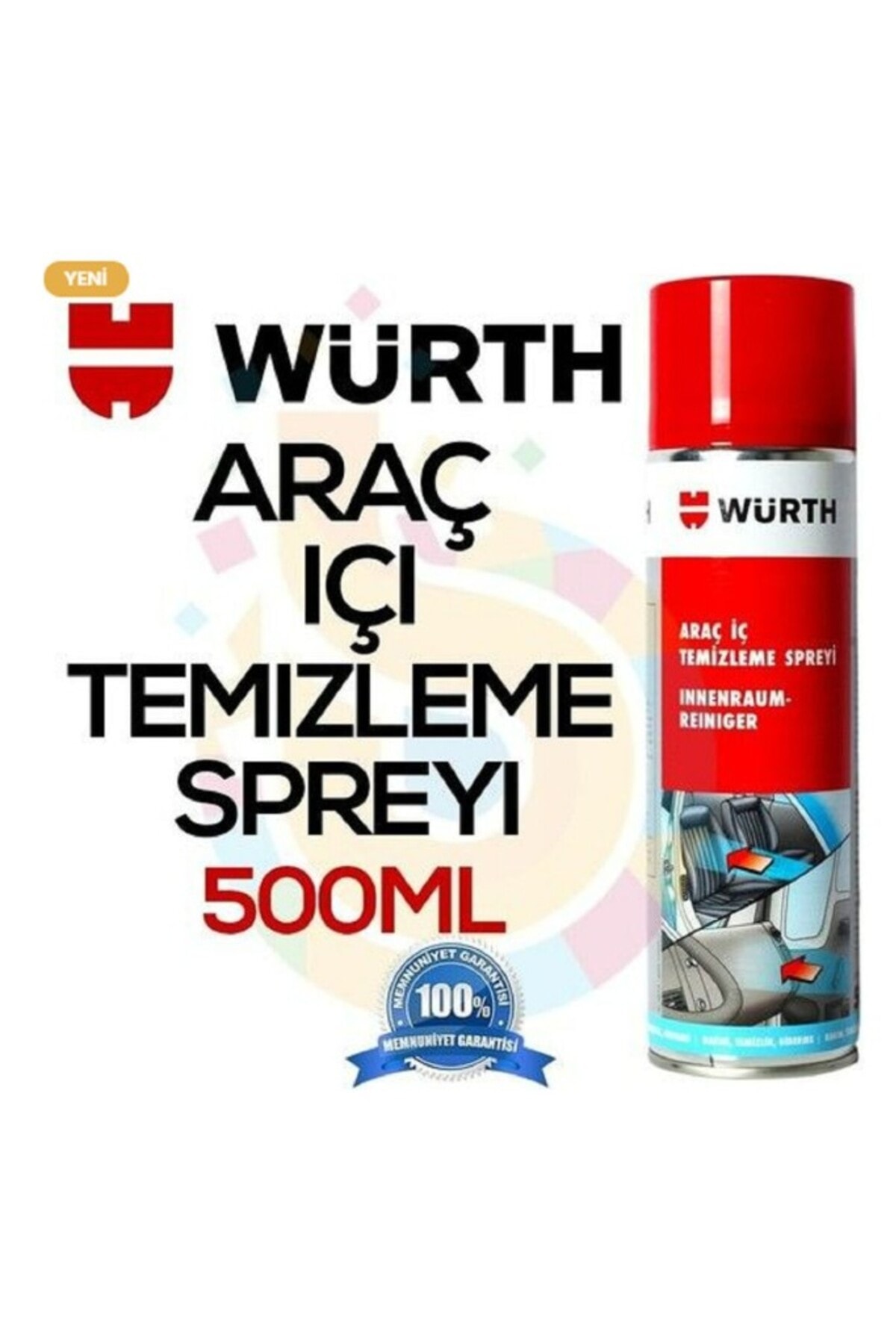 WÜRTH ARAÇ İÇİ TEMİZLEME