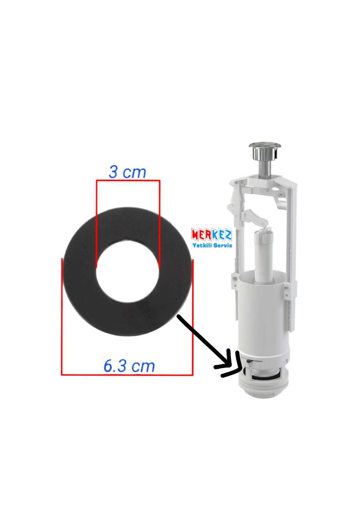 Tek Kademeli Basmalı Klozet Rezervuar İç Takım Contası