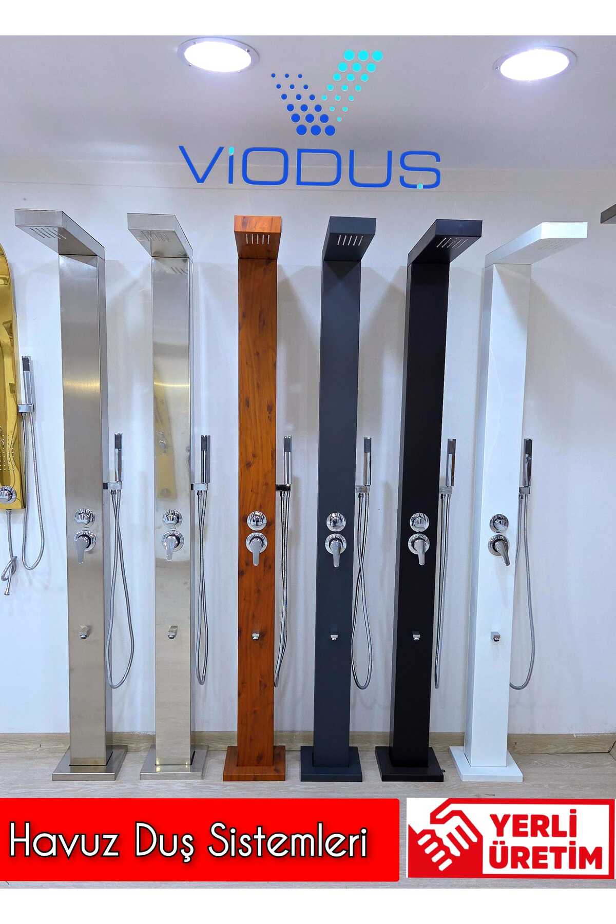 HAVUZ,BAHÇE DUŞ SİSTEMLERİ (KROM)