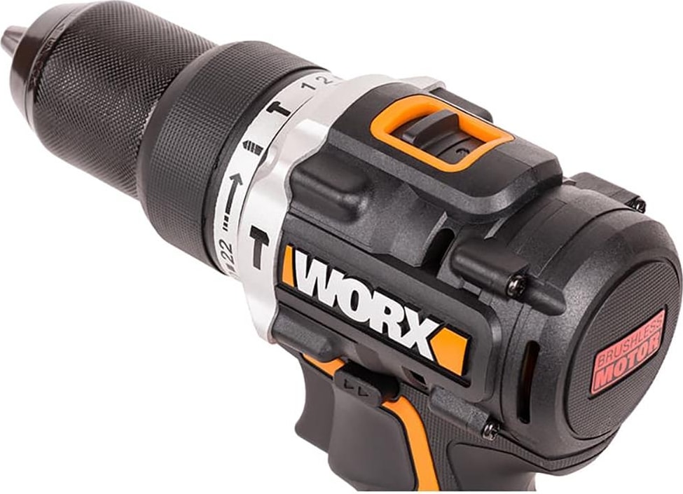 WX352 20VOLT/2.0AH Li-Ion Çift Akülü Kömürsüz Profesyonel Şarjlı Darbeli Matkap