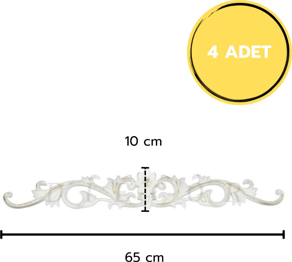 Dekoratif Polimer Mobilya, Duvar ve Tavan Motifi
