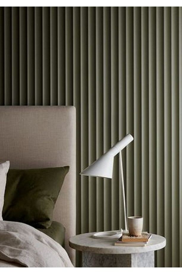 Antalya Yıldız Duvar Lambri Profili Lb 2050 Duvar Paneli Soft Touch Su Yeşili