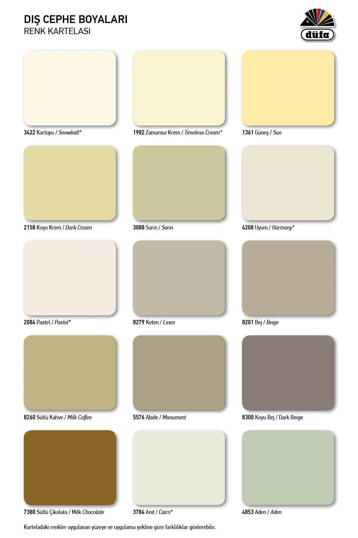 Silikonlu Düz Dış Cephe Duvar Boyası 5800 Ege 7.5 L