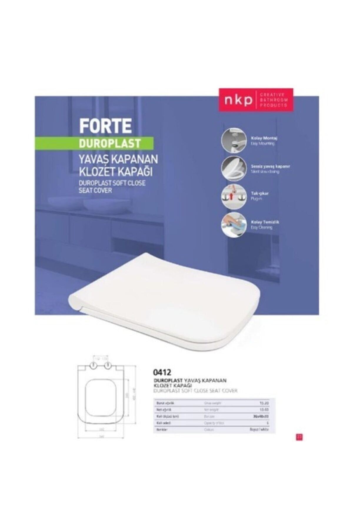 Forte Klozet Kapağı (ege Seramik Tyana Klz. Uyumludur)