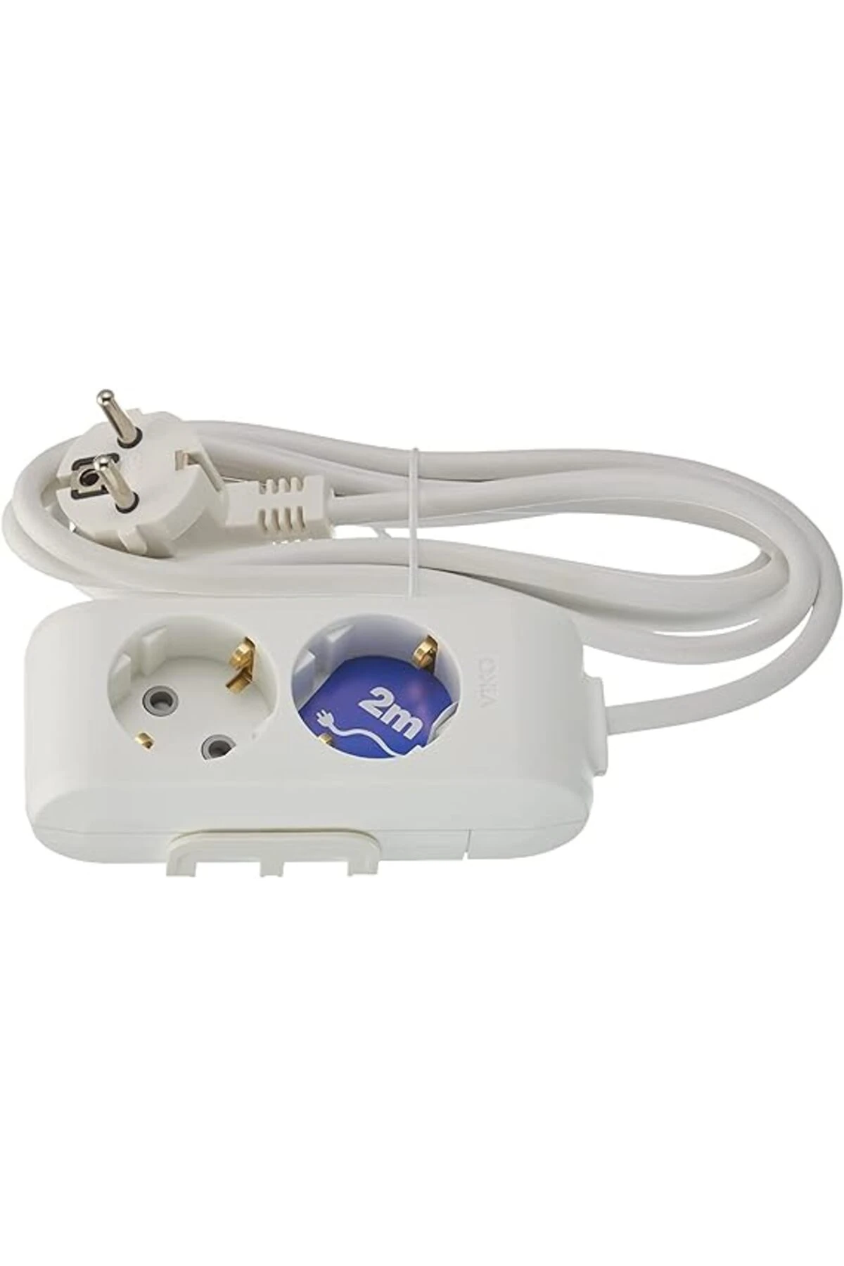 Viko Multi-Let 2li Topraklı Kablolu Ç.K 2mt Priz  2LiTopraklıKabloluÇ.K2mtPriz