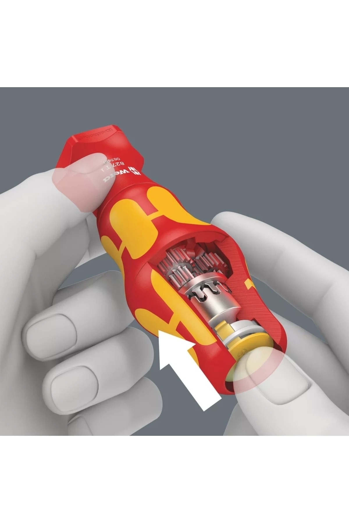 WERA Kraftform Turbo I 827 T Izoleli Tutucu 05057481001