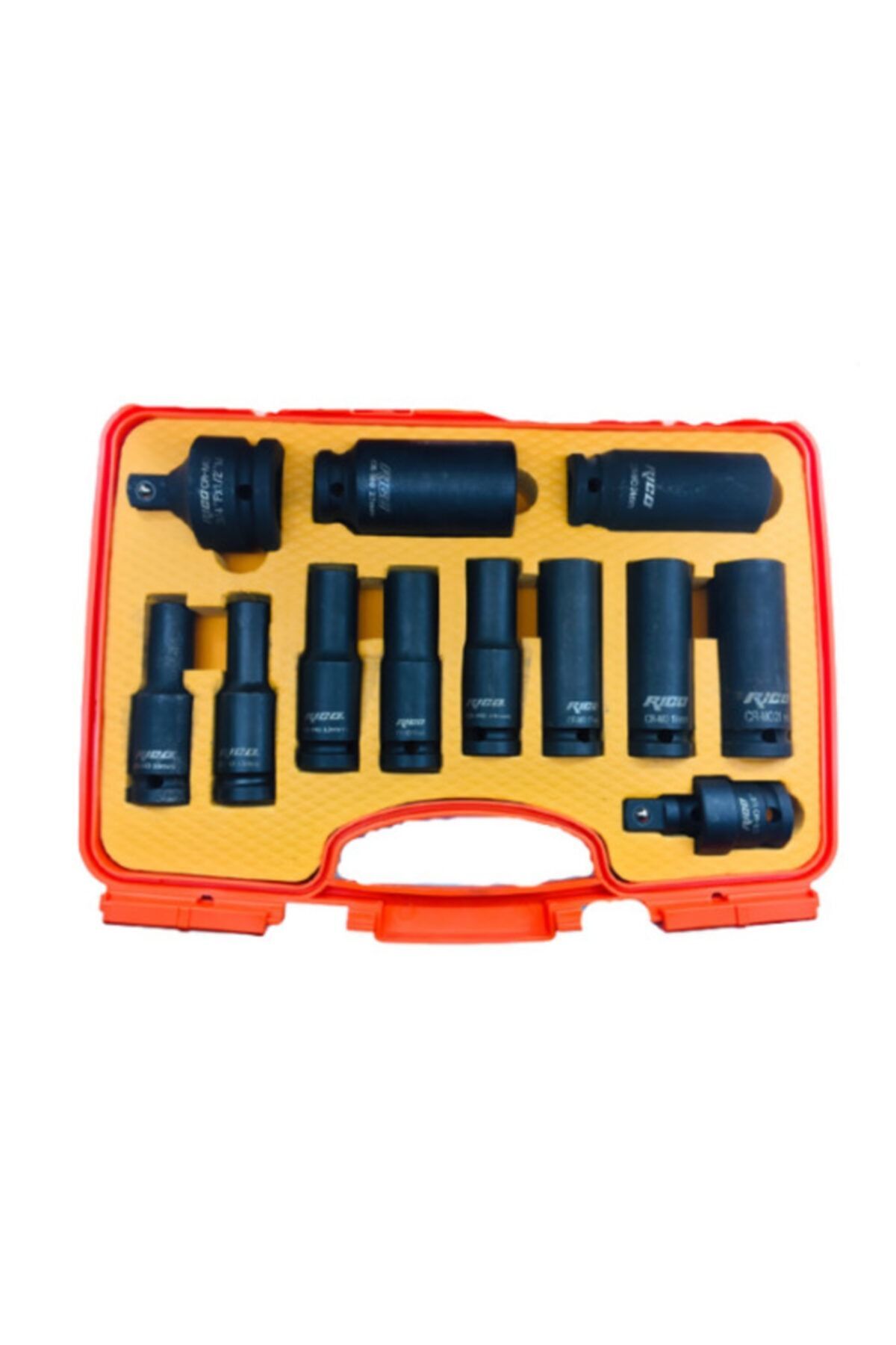RİCO 12 Parça Lokma Takımı Uzun Havalı 1/2" 6 Köşe 022-rc2333