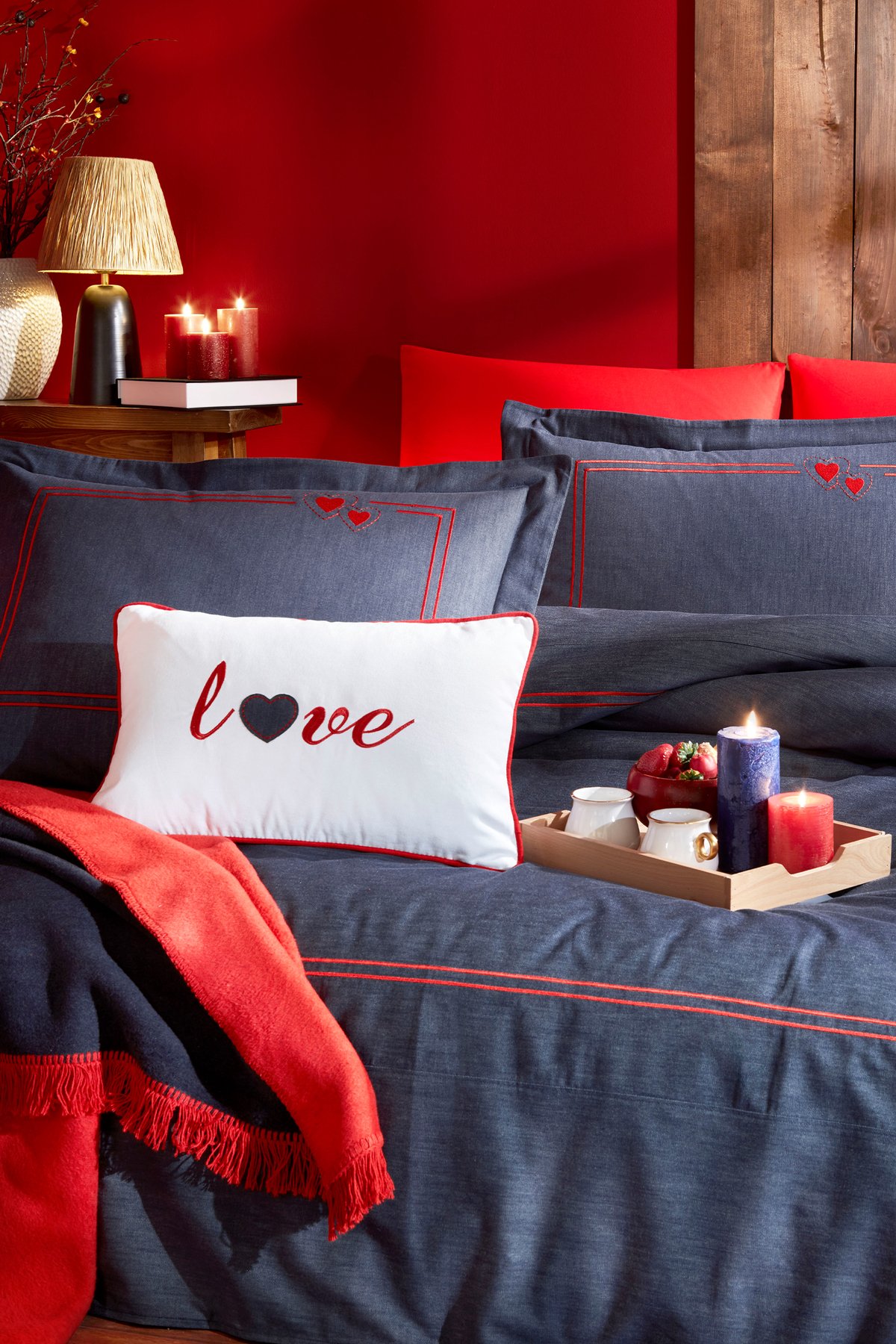Endless Love Çift Kişilik Nevresim Takımı