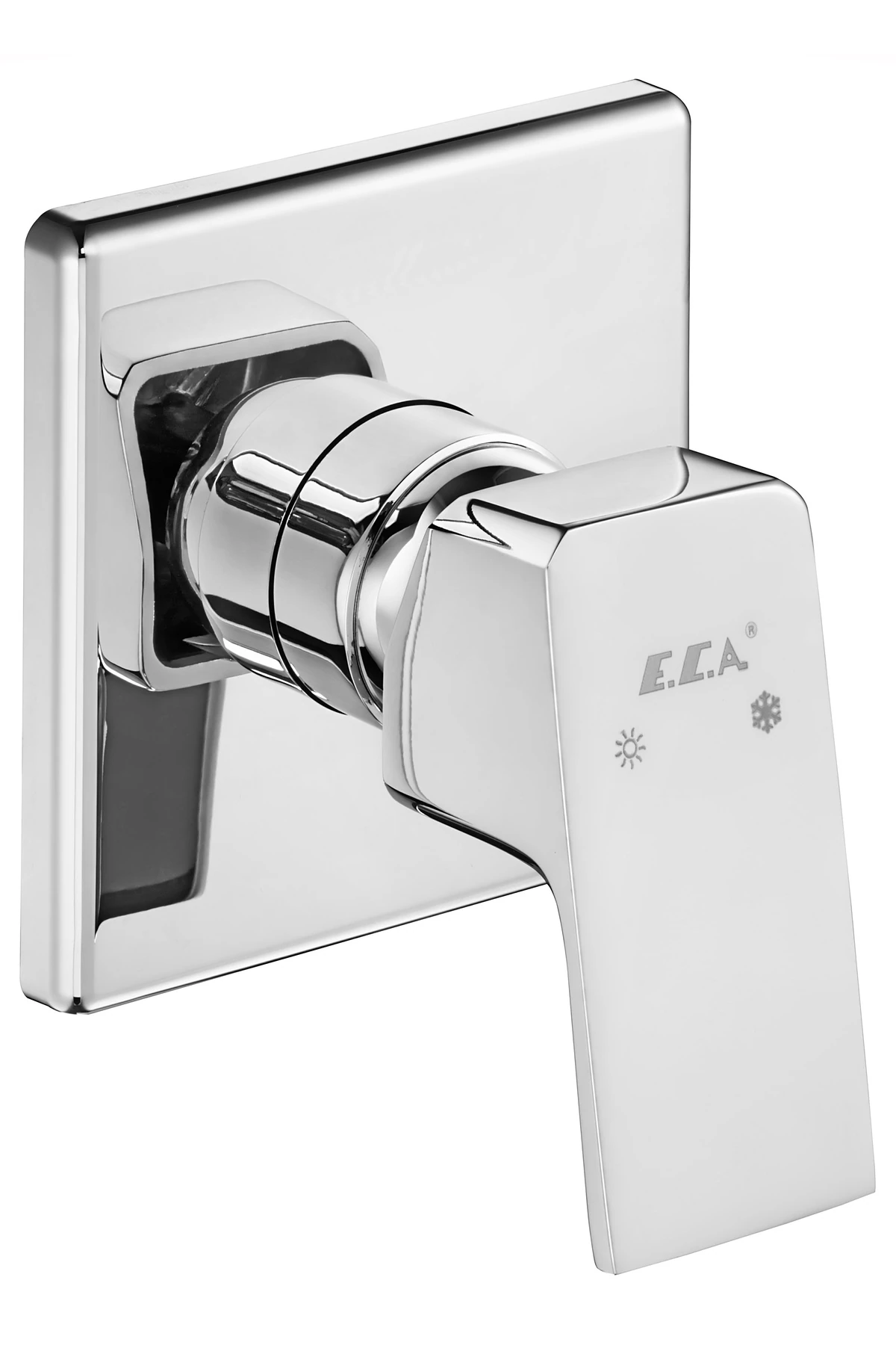 Tiera Kare Ankastre Gömme Duş Bataryası Seti Tüm Parçalar Dahil