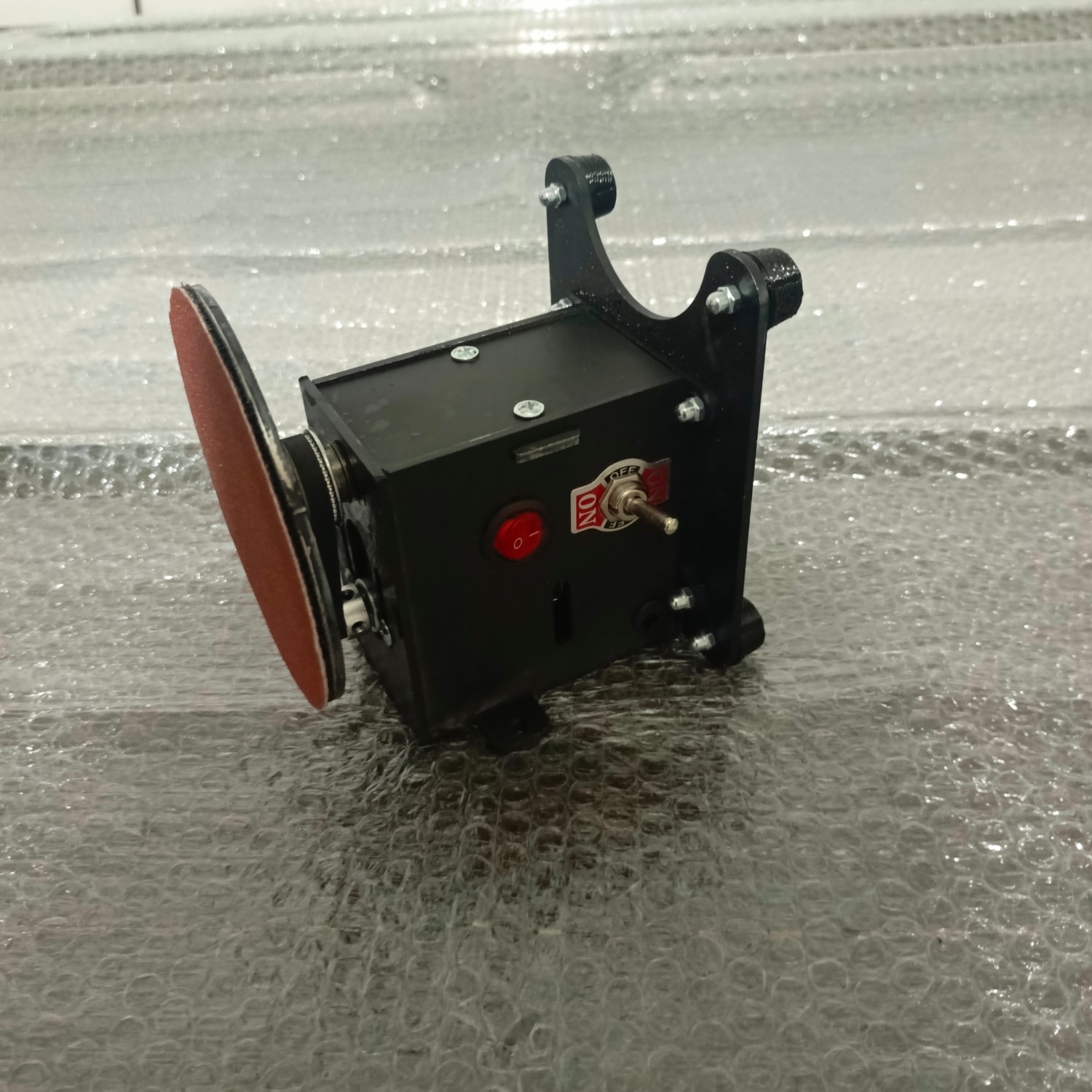 Cırt Disk Zımpara Makinesi 115MM 100W Hız Yön Ayarlı Makas Bıçak Bileme Ahşap Metal Hobi Marangoz