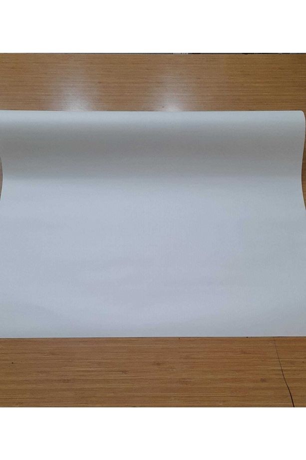 %100 Silinebilir Süt Beyaz Duvar Kağıdı(5m2)