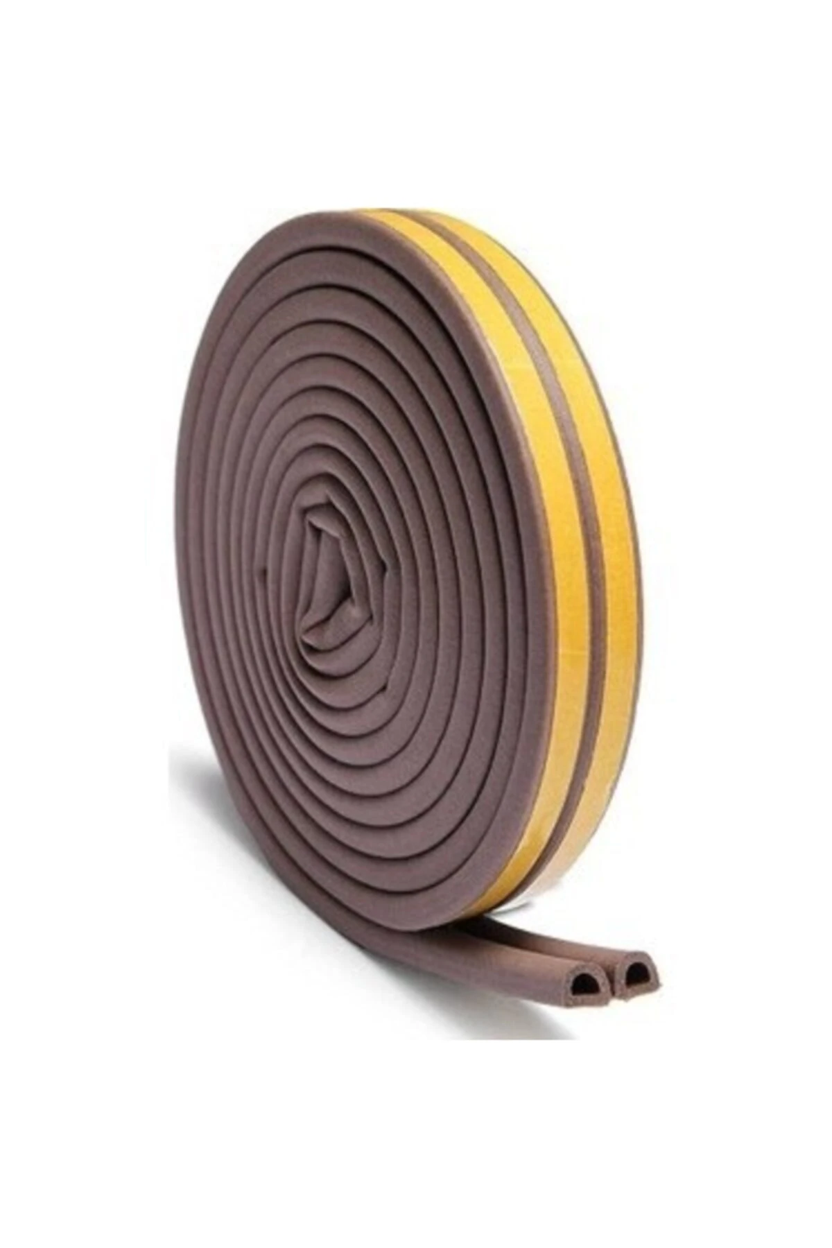 2x10=20 Mt Kapı Bantı Ve Pencere Fitili Bandı Yapışkanlı Kahverengi
