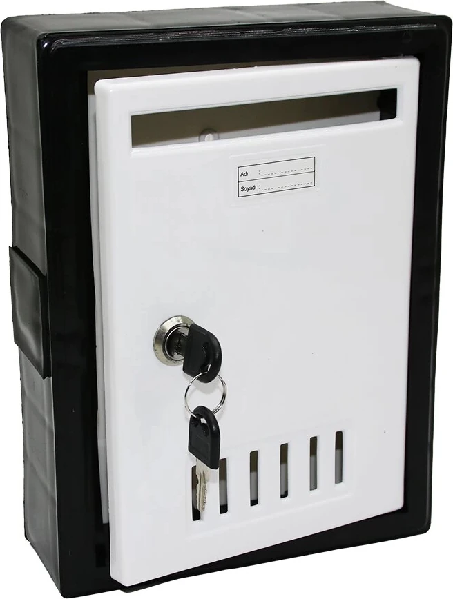 Plastik Siyah Posta Kutusu (5148)