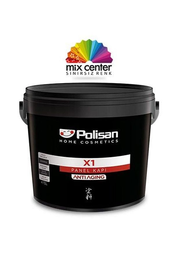 X1 Amerikan Panel Kapı Boyası (SİYAH) 2.5 Lt.