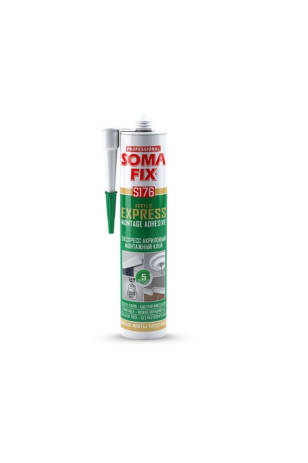 S176 Akrilik Express Yapıştırıcı Beyaz 310ml