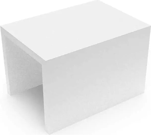 Beyaz 12X12 mm Kablo Kanalı Ek Parçası 4 Adet