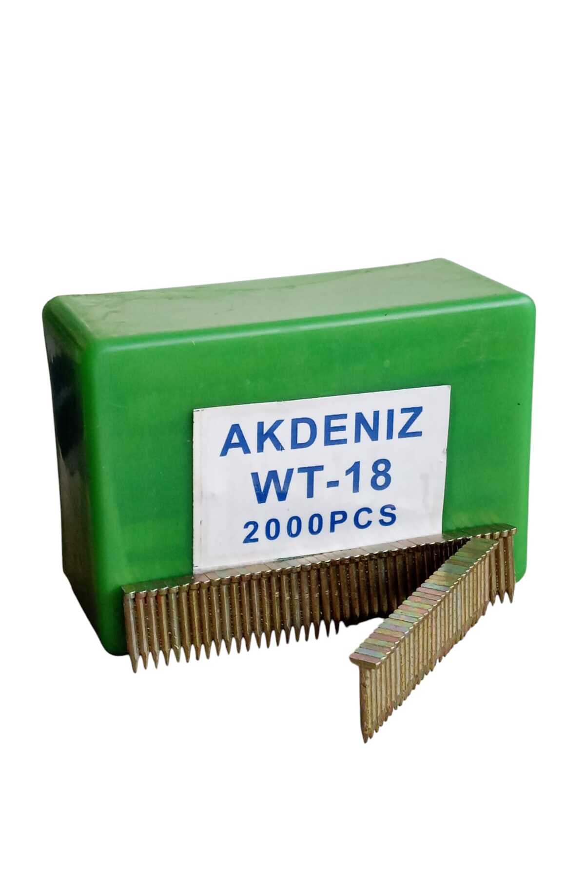 AKDENİZ  WT 18 Çelik T Çivi (Ağaç Uygulamaları İçin) Çap 2,2 mm