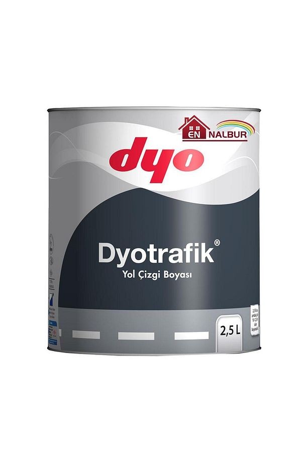 Trafik Yol Çizgi Boyası 2,5 Litre Beyaz