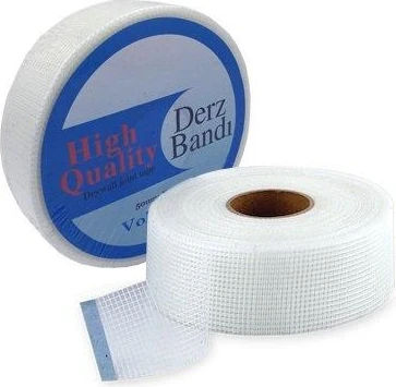 Derz Bandı Alçıpan Bandı Fileli Bant 50 mm x 90 mt Voldosan Kaliteli Derz Bandı