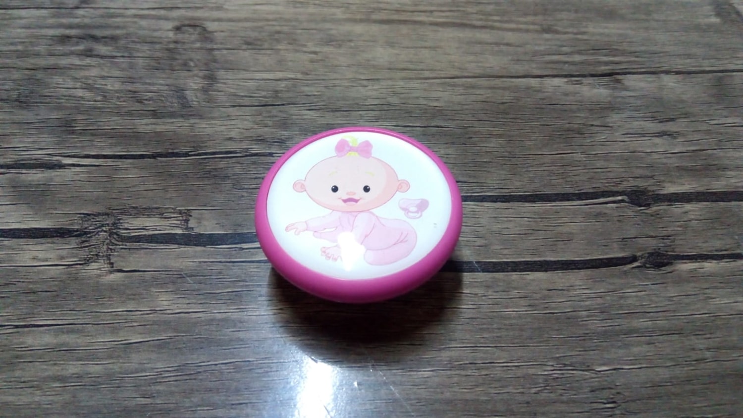 Çocuk Odası Pembe Bebek Dolap Mobilya Kulp,düğme,askı 1 Adet (Sert Plastik)