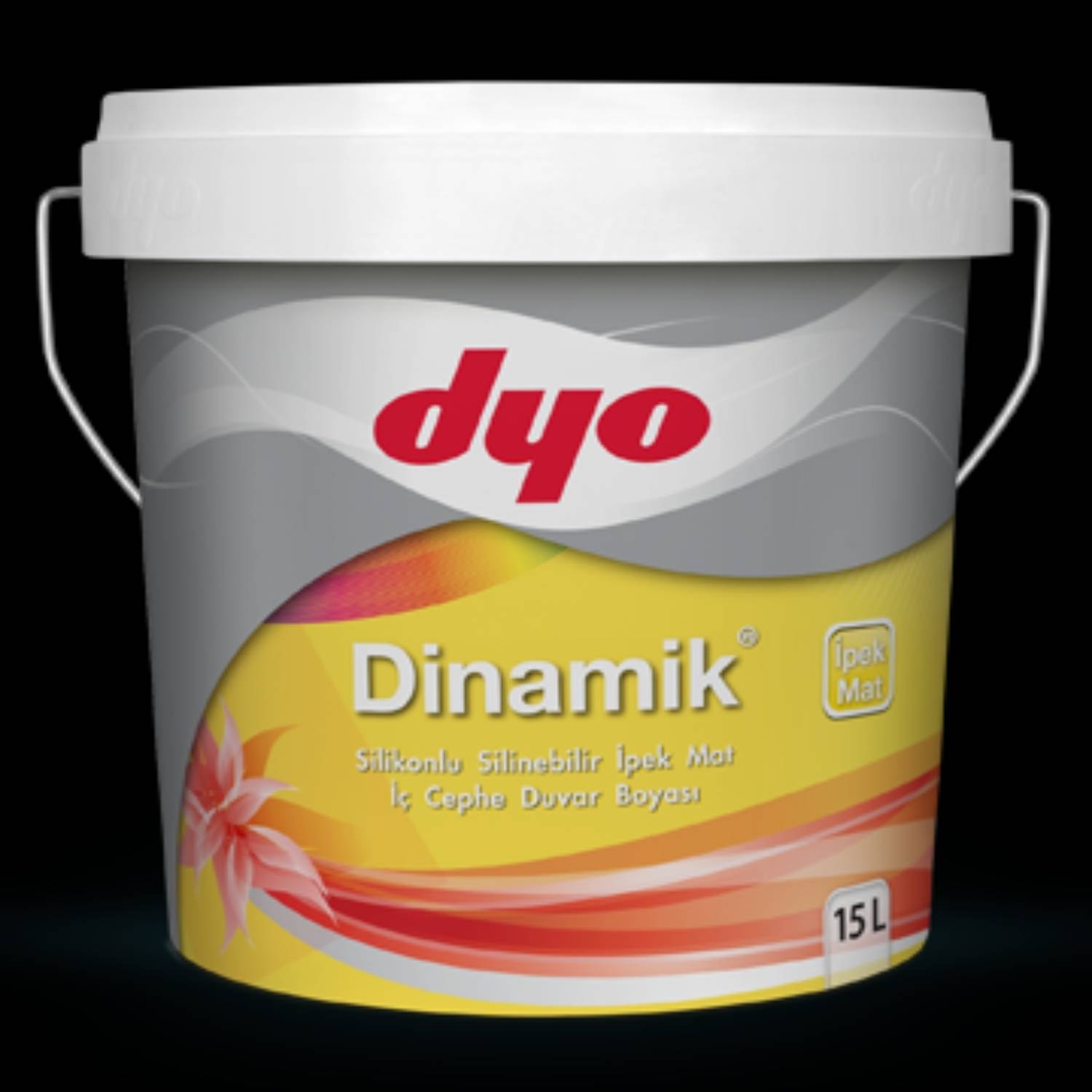 Dinamik Silikonlu Ipek Mat Iç Cephe Duvar Boyası