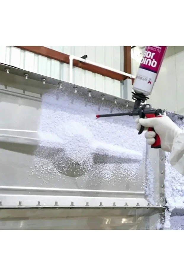 Yalıtüp Poliüretan Isı Ve Ses Yalıtım Köpük 10 Adetx930gr+1 Tabanca+1 Temizleyici Sprey