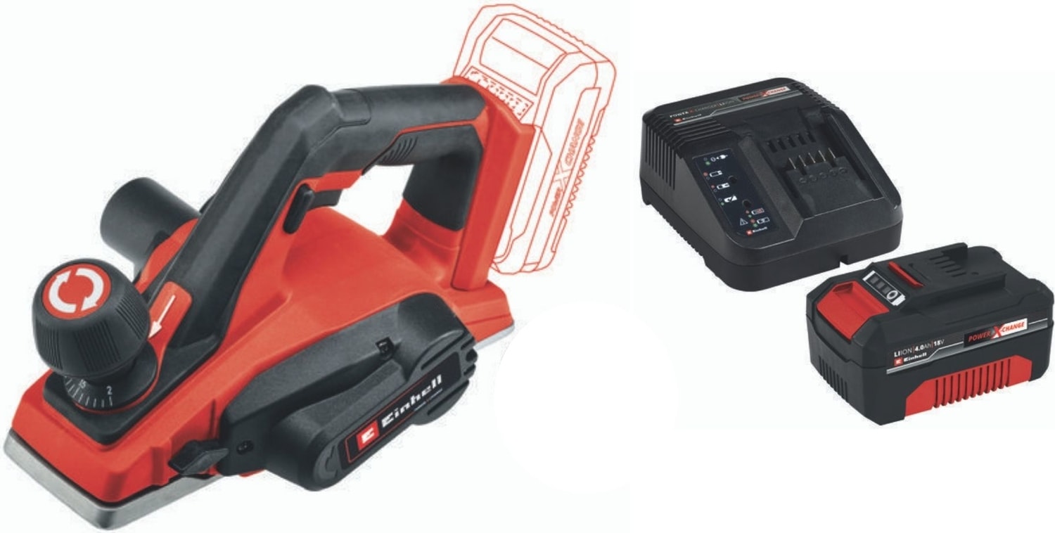 Te-Pl 18 82 Li Akülü Planya Makinesi 4.0AH Starter Kit