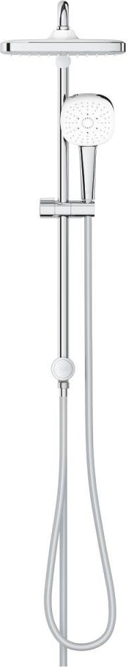 Tempesta System 250 Cube Duvar Bağlantılı, Divertörlü Duş Sistemi - 26977001