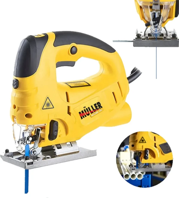 Alman 1000 W Metal Şanzuman 6 Kademe Devirli Lazerli Otomatik Dekupaj Testere