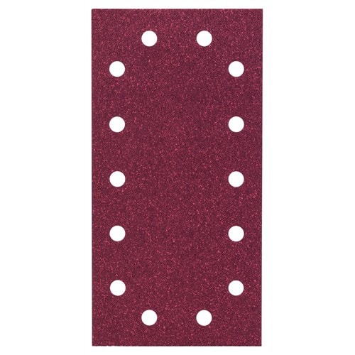 - Titreşimli Zımpara Kağıdı 10'Lu, 115 X 230 Mm 80 Kum 14 Delik