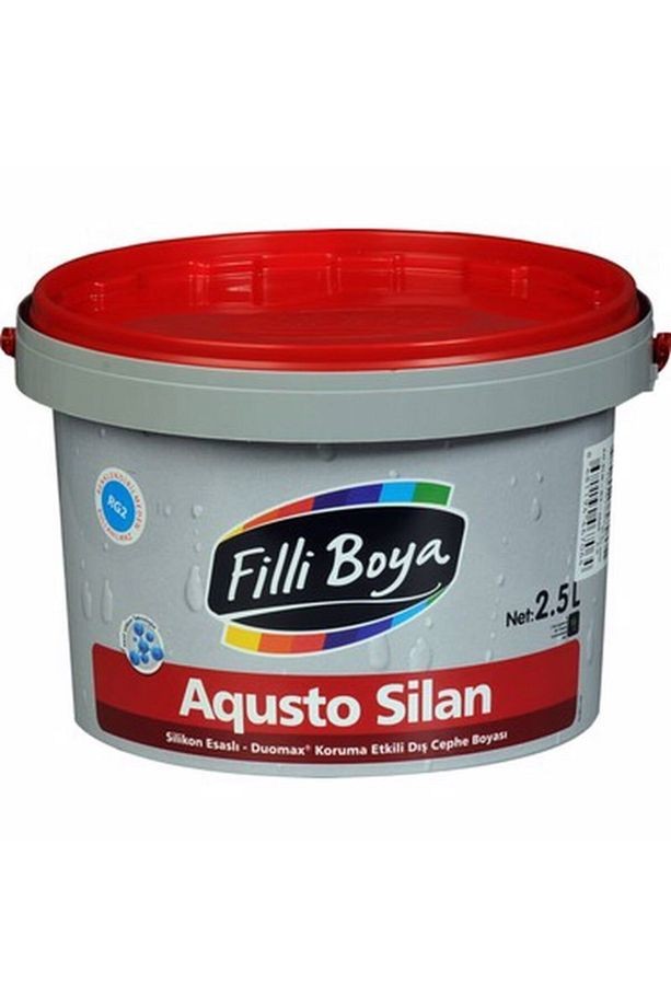 Aqusto Silan Silikonlu Dış Cephe Boyası 15 Lt Beyaz