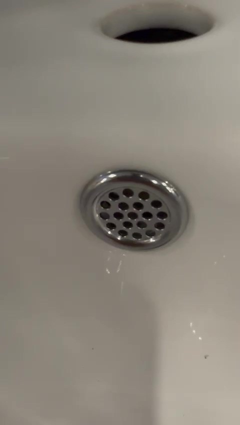 ABS Plastik Yuvarlak Krom Delikli Lavabo Yüzüğü (Kapağı) Halkası