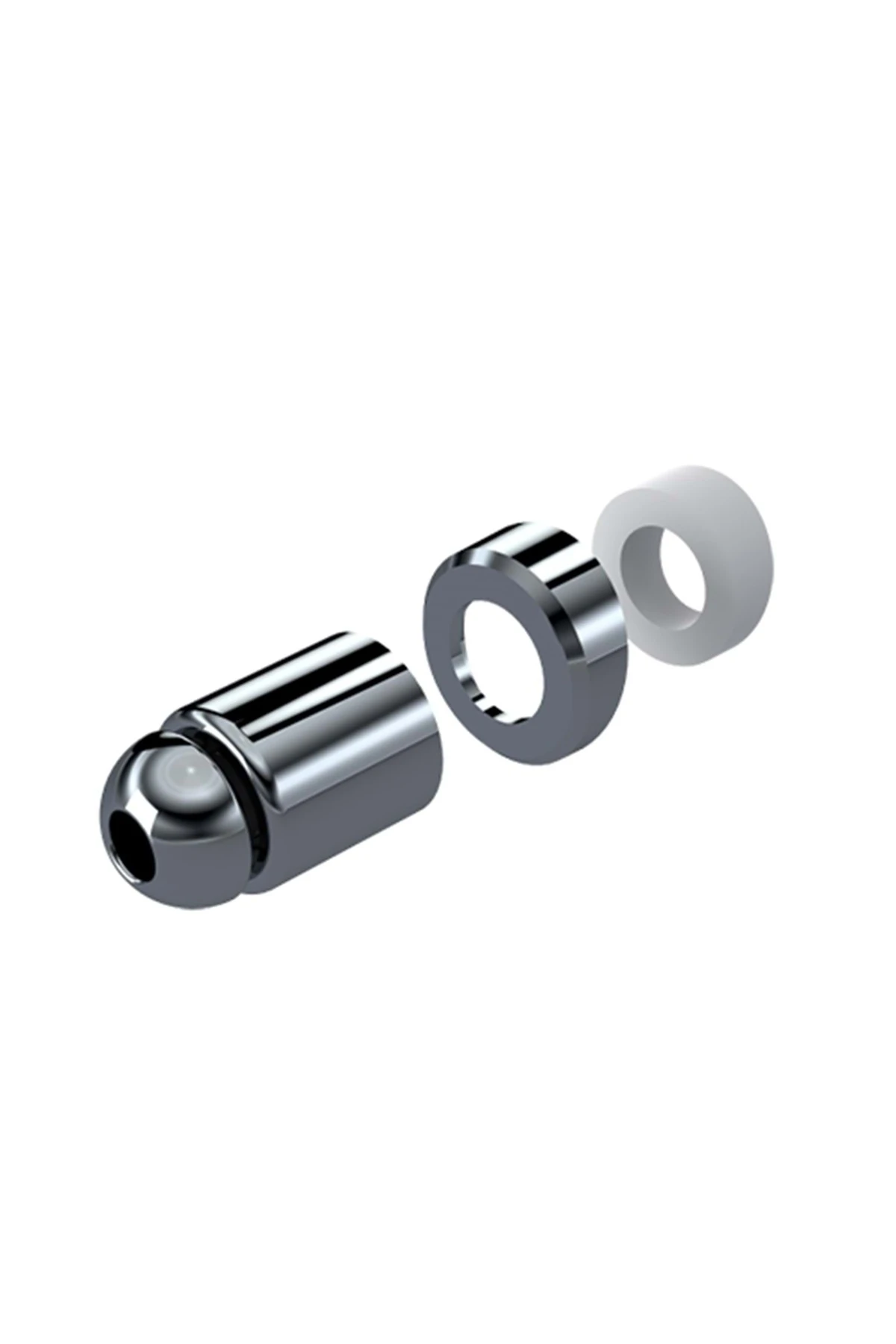 Taharet Çubuğu Borusu Krom Uçlu (KROM KAPLAMA) Sarı Dirsekli 290 Mm