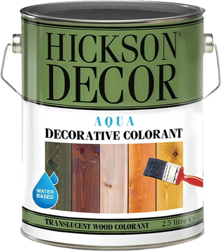 Hickson Decor Aqua Colorant Ahşap Renklendirici - 2,5 Lt Hd 2018