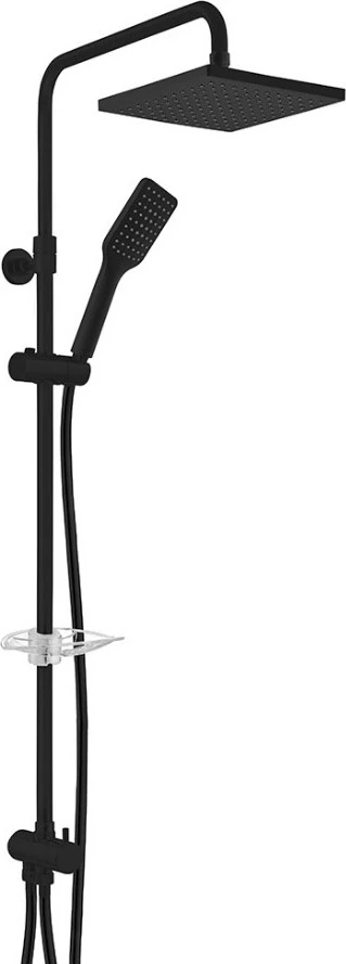 Tiera Mat Siyah Kolonlu Tepe Duş Seti 102158042C1