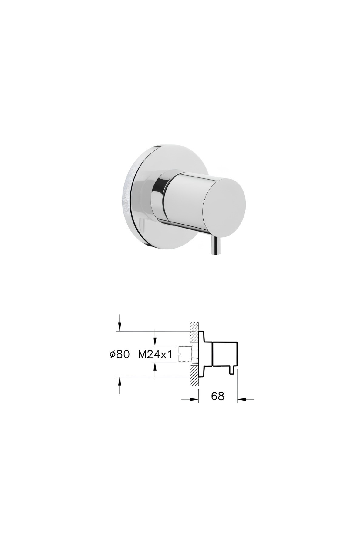 Gömme Rezervuar Seti 8 Cm,800-1868,740-0680,A41461