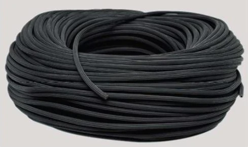 Sineklik Fitil 5 mm 100 Metre Siyah