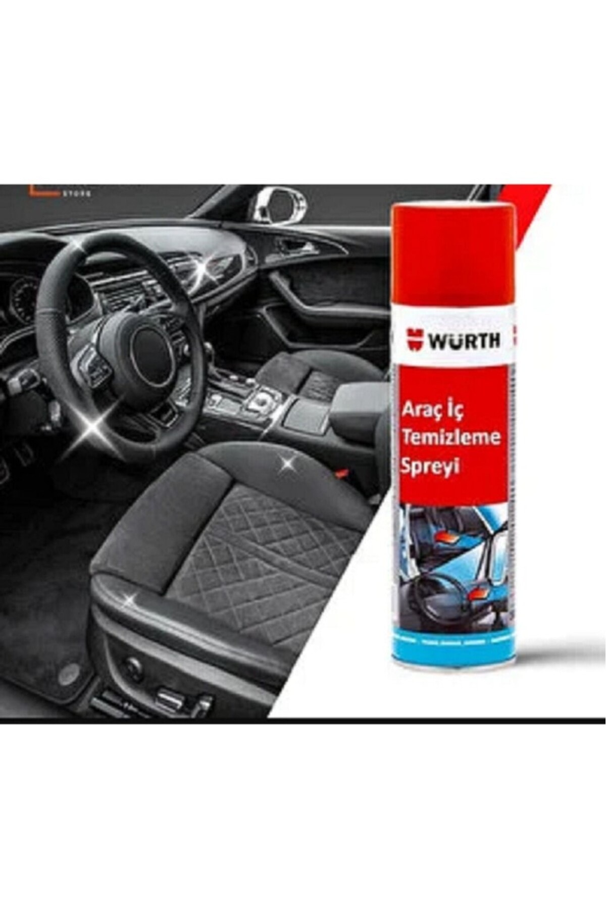 WÜRTH ARAÇ İÇİ TEMİZLEME