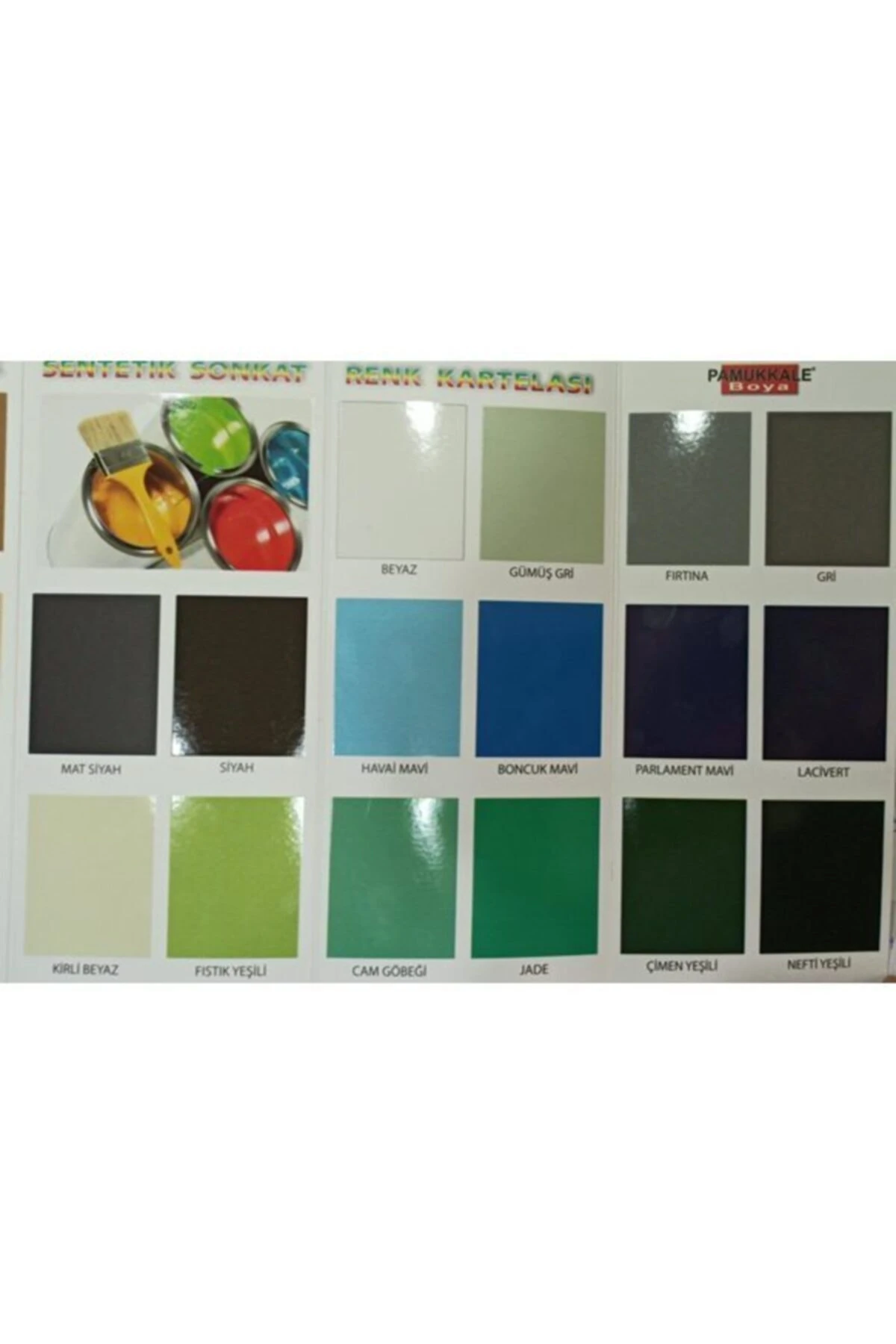 Pamukkale Enamel Sonkat Boya Net 15 Kg Yağlı Boya