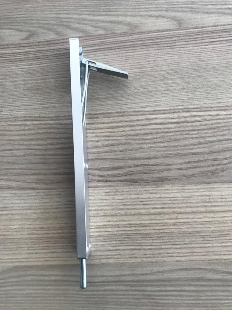 Alüminyum Aldoks Merpo Sürgü (Savio) Mat Eloksal Uzunluğu 21,5 cm Genişlik 2,2 cm Kalınlık 1 cm